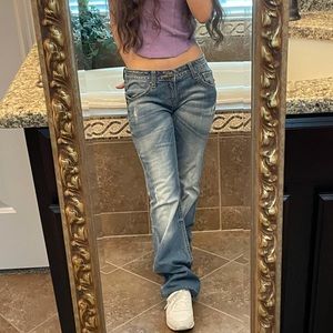 Rerock For Express y2k boot cut jeans